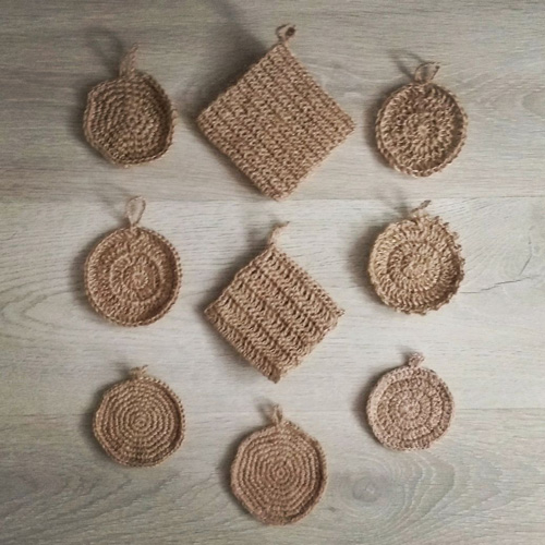 Подставка под горячее из джута своими руками Подставка под горячее из джута своими руками